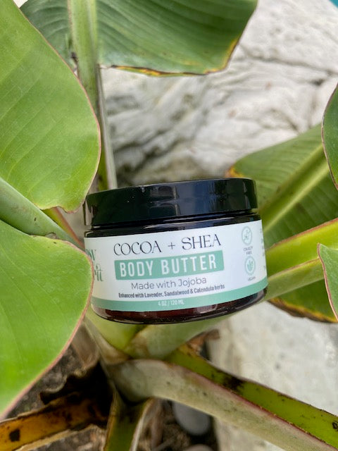 Natural beauty body butter