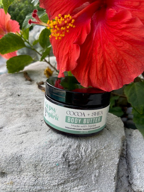 Handmade organic body butter 
